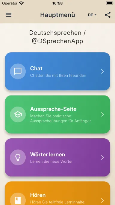 dsprechenappmain